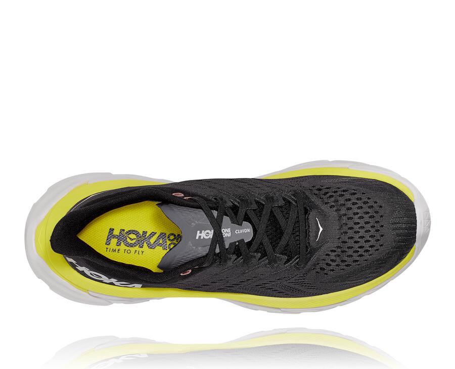 Tenis Hoka One One Hombre Negros - Clifton Edge - HUEV95714